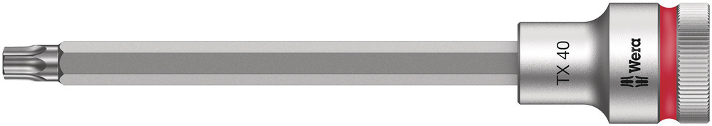 Wera 8767 C HF TORX® TORX® Zyklop Bit/dop-combinatie met 1/2" Aandrijving met Vasthoudfunctie , TX 40 x 140 mm - 1 stuk(s) - 05003854001