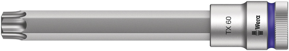 Wera 8767 C HF TORX® TORX® Zyklop Bit/dop-combinatie met 1/2" Aandrijving met Vasthoudfunctie , TX 60 x 140 mm - 1 stuk(s) - 05003858001