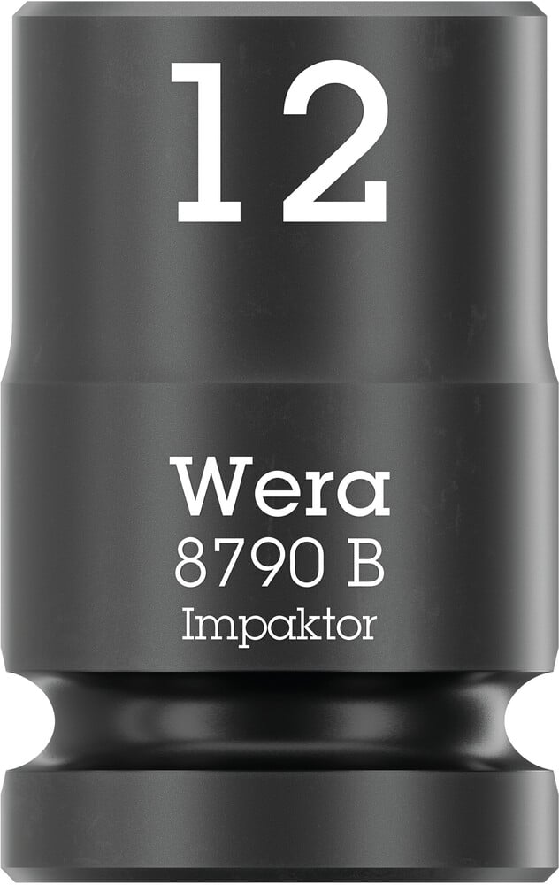 Wera 8790 B Impaktor-dop met 3 8"-aandrijving 12 x 30 mm 05005503001