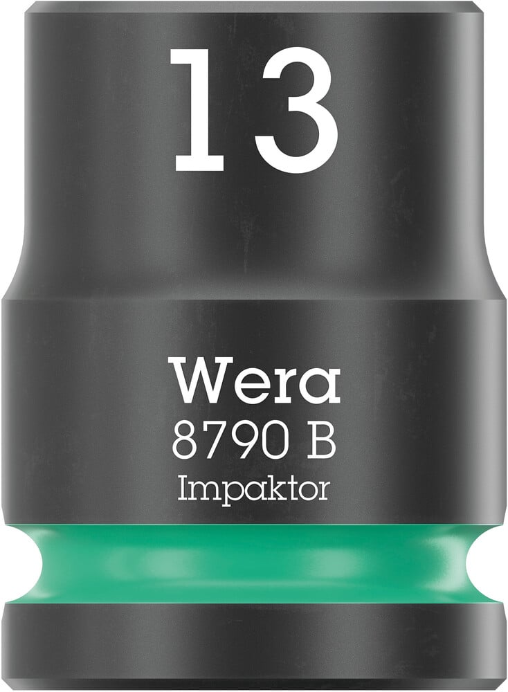 Wera 8790 B Impaktor-dop met 3 8"-aandrijving 13 x 30 mm 05005504001