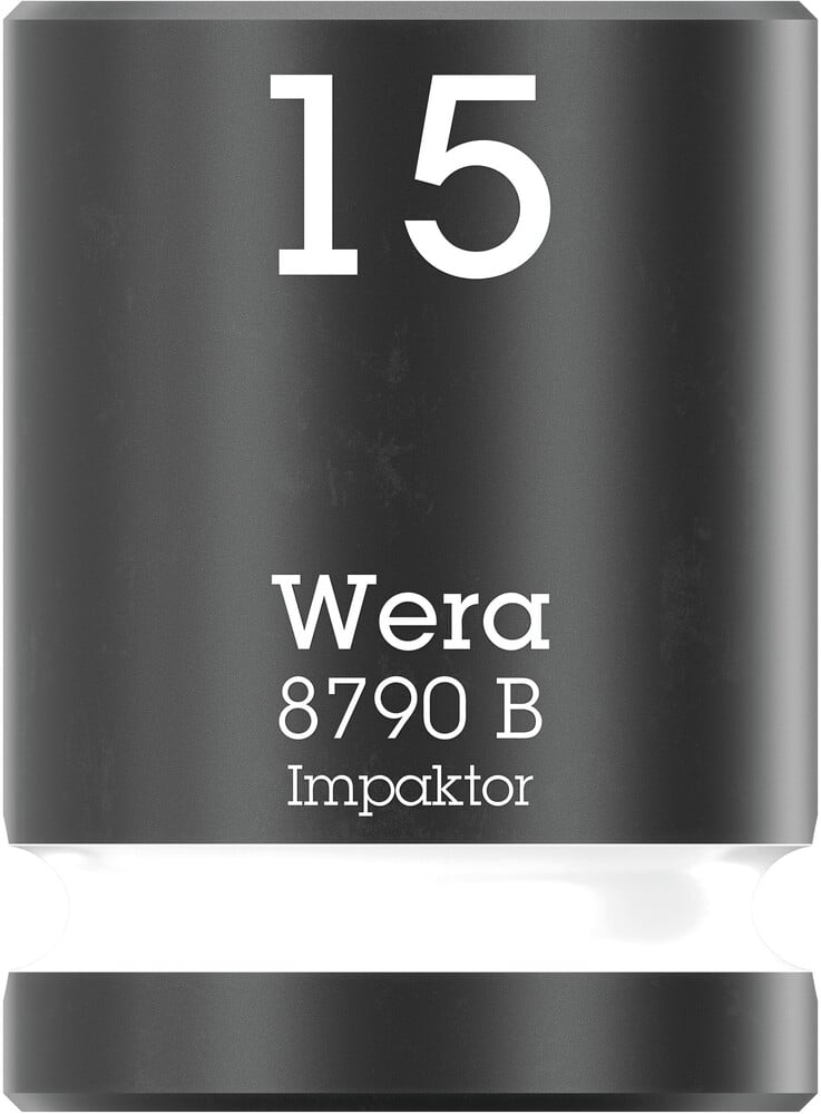 Wera 8790 B Impaktor-dop met 3 8"-aandrijving 15 x 30 mm 05005506001