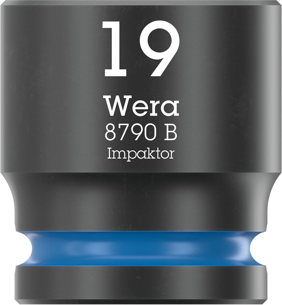 Wera 8790 B Impaktor-dop met 3 8"-aandrijving 19 x 30 mm 05005510001