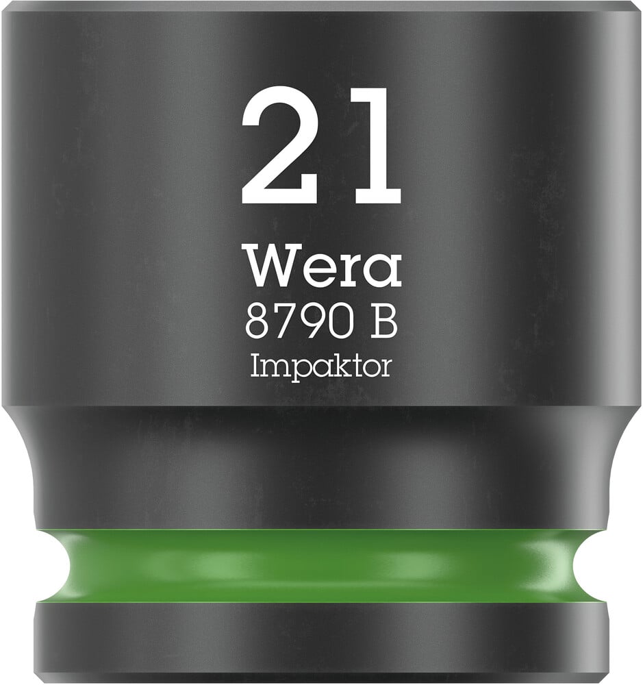 Wera 8790 B Impaktor-dop met 3 8"-aandrijving 21 x 32 mm 05005511001