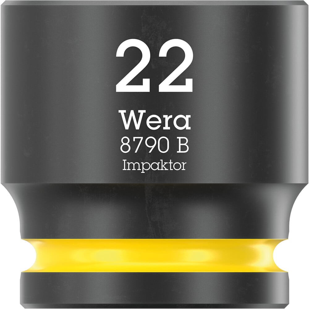 Wera 8790 B Impaktor-dop met 3 8"-aandrijving 22 x 32 mm 05005512001