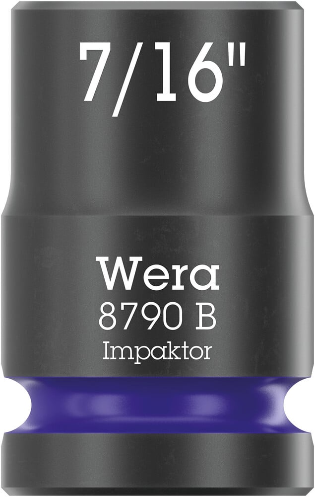 Wera 8790 B Impaktor-dop met 3 8"-aandrijving 7 16" x 30 mm 05005517001