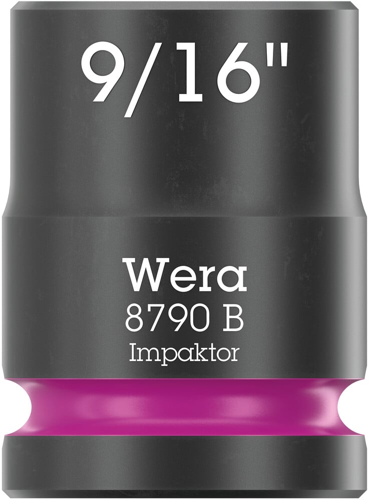 Wera 8790 B Impaktor-dop met 3 8"-aandrijving 9 16" x 30 mm 05005519001