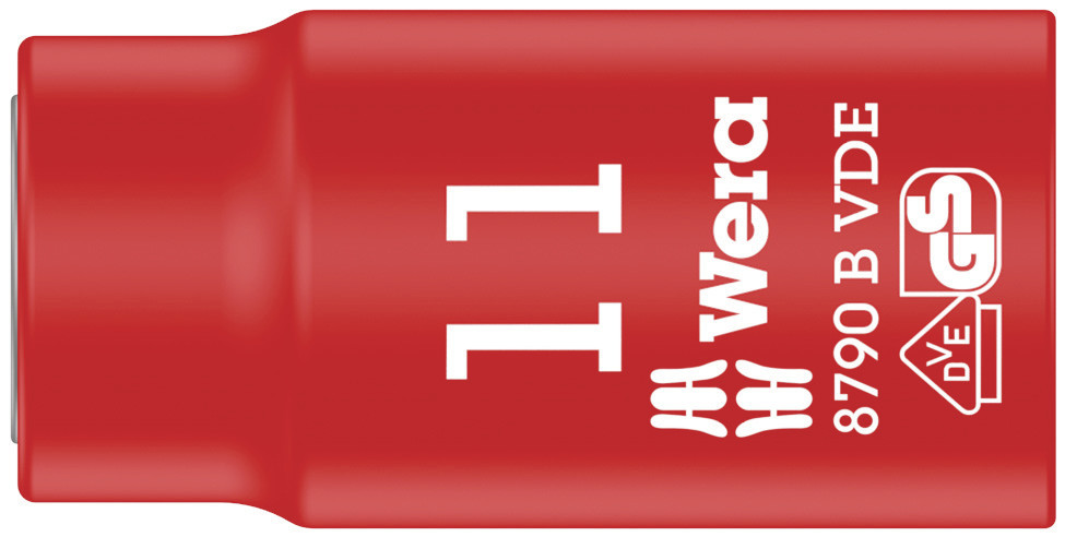 Wera 8790 B Zyklop VDE doppen, geïsoleerd, voorzien van 3/8" aandrijving, 14.0 x 46.0 mm - 1 stuk(s) - 05004958001