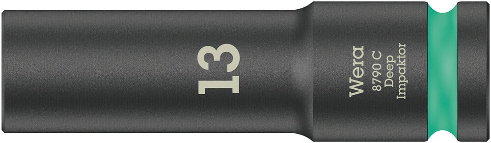 Wera 8790 C Impaktor Deep doppen met 1 2"-aandrijving 13 x 83 mm 05004830001