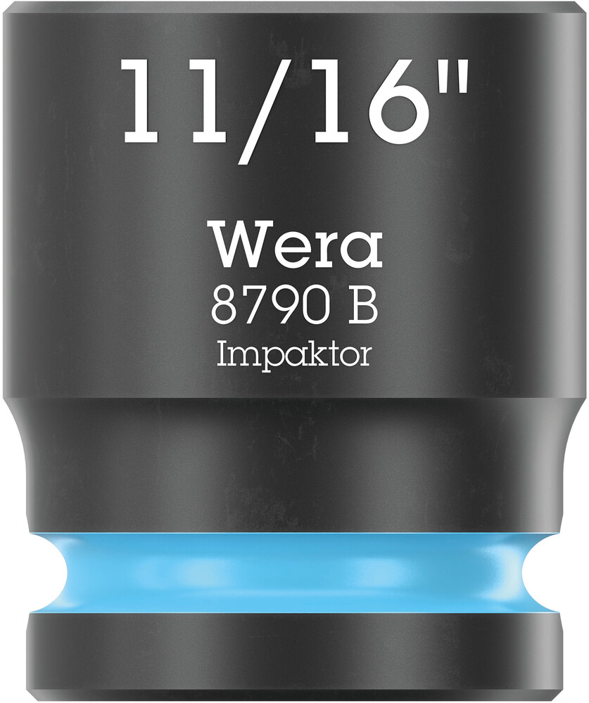 Wera 8790 B Impaktor-dop met 3/8"-aandrijving, 11/16" x 30 mm - 05005521001