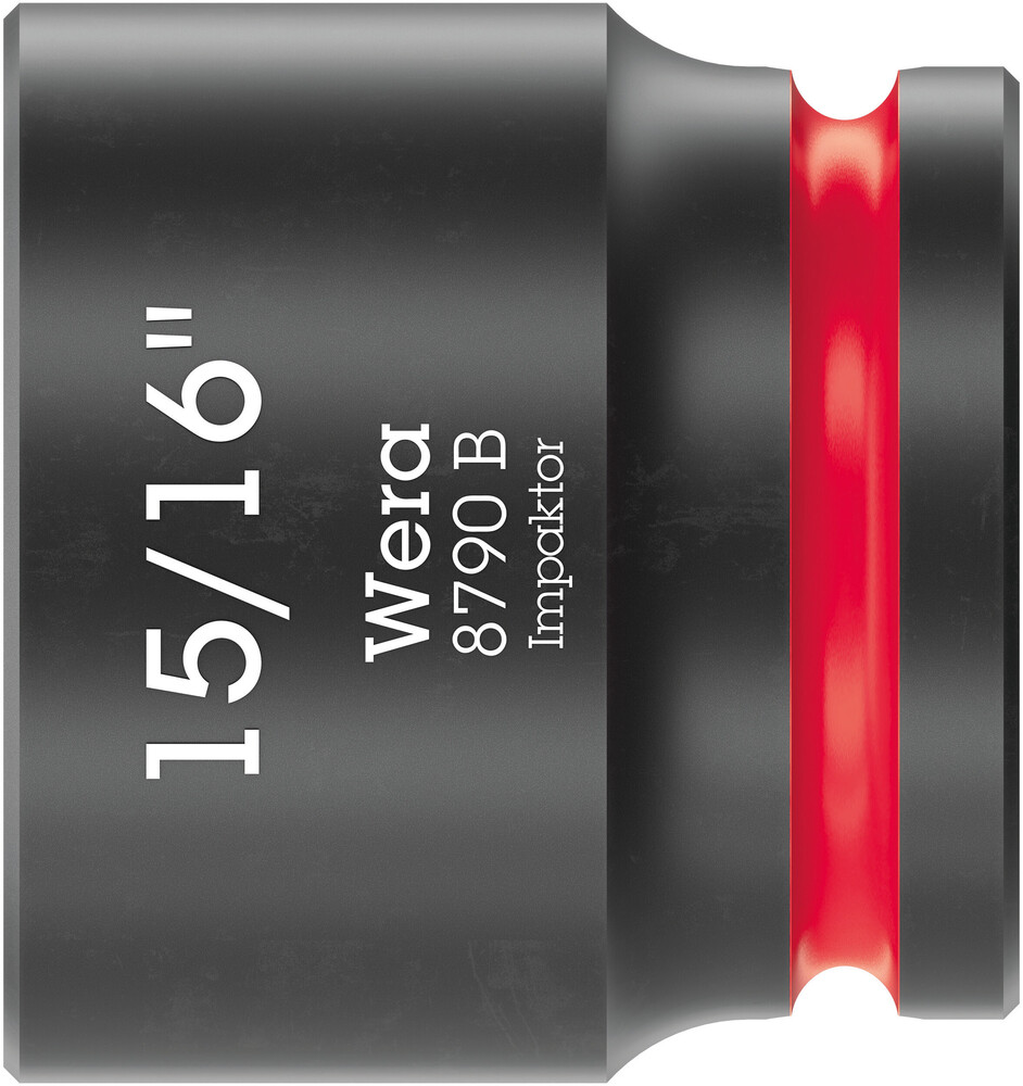 Wera 8790 B Impaktor-dop met 3/8"-aandrijving, 15/16" x 32 mm - 05005525001 afbeelding