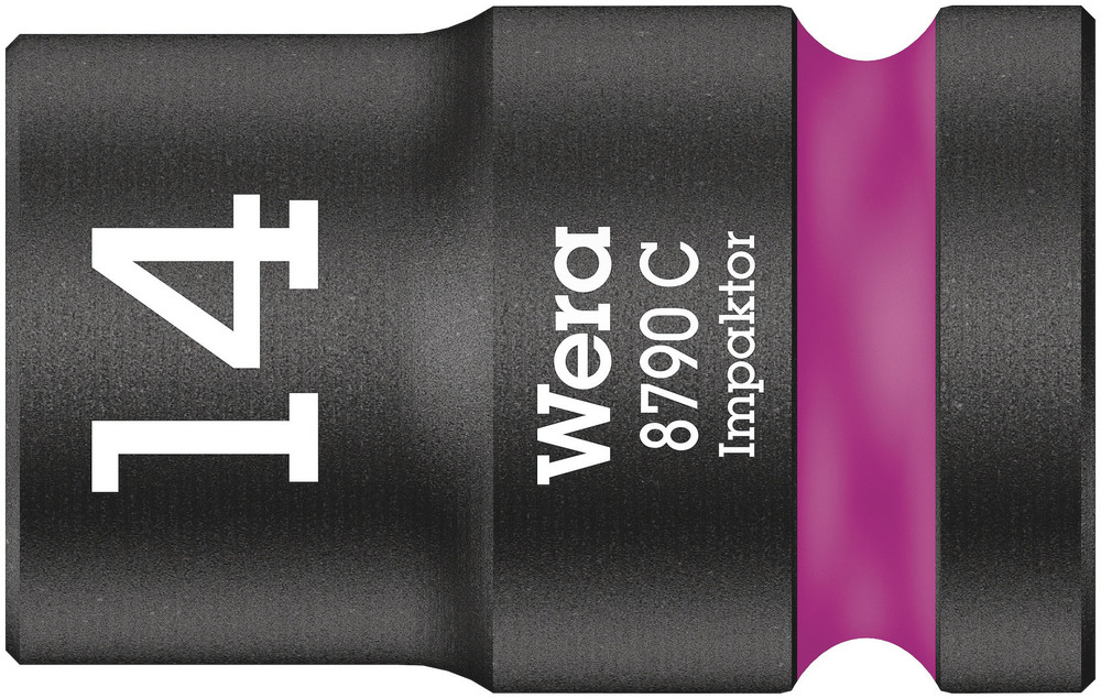 Wera 8790 C Impaktor Dop met 1/2"-aandrijving, 14 x 38 mm - 05004571001