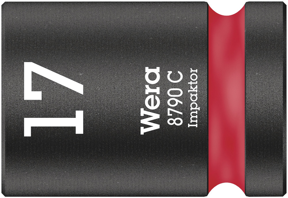 Wera 8790 C Impaktor Dop met 1/2"-aandrijving, 17 x 38 mm - 05004574001