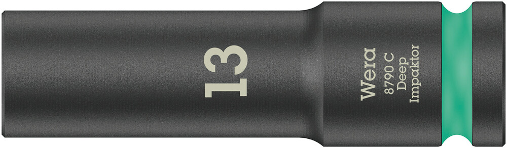 Wera 8790 C Impaktor Deep doppen met 1/2"-aandrijving, 13 x 83 mm - 05004830001