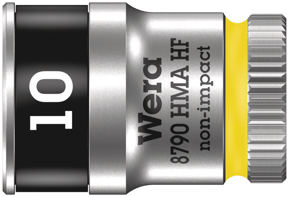 Wera 8790 HMA HF Zyklop Hand- en Machinedop met 1/4" Aandrijving met Vasthoudfunctie, 10,0 mm - 1 stuk(s) - 05003725001