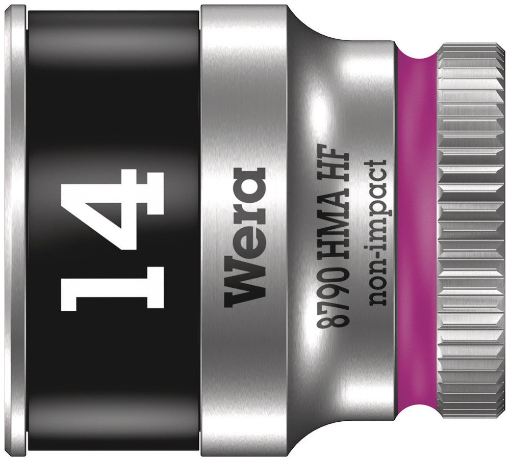 Wera 8790 HMA HF Zyklop Hand- en Machinedop met 1/4" Aandrijving met Vasthoudfunctie, 14,0 mm - 1 stuk(s) - 05003729001