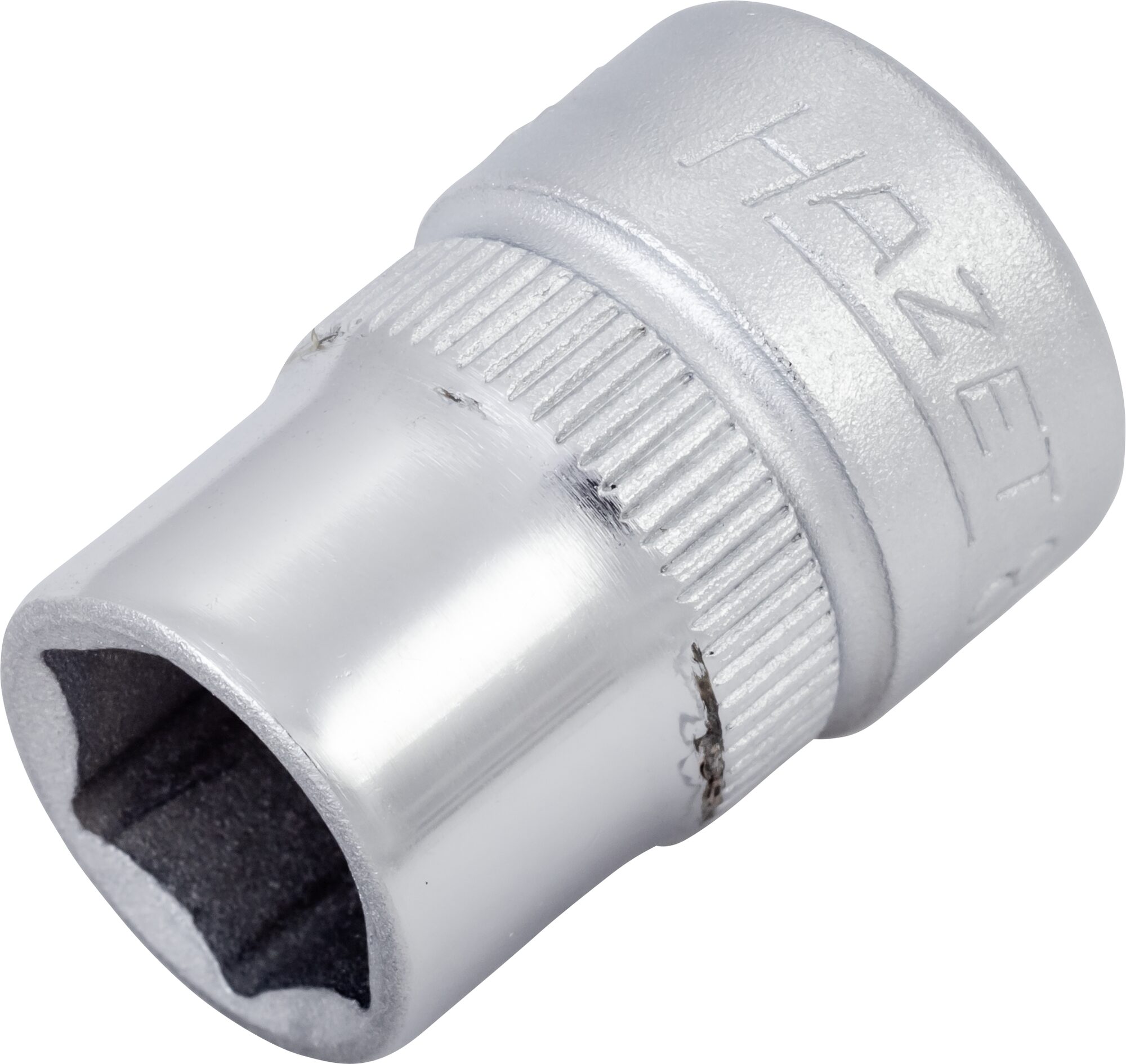 HAZET Dopsleutel 880-10 · 3/8 inch (10 mm) vierkant hol · Buiten-zeskant-tractieprofiel · SW 10 mm