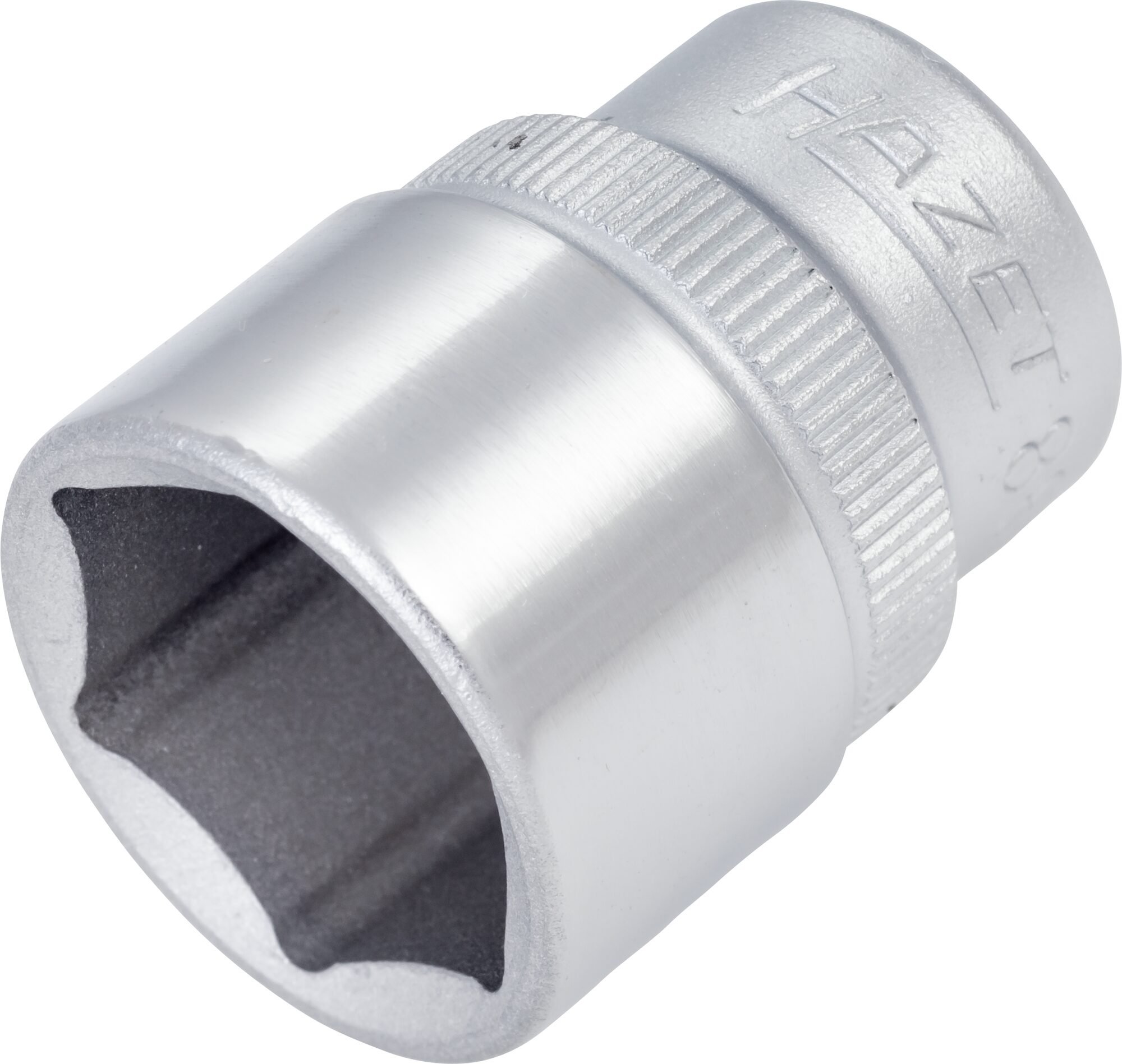 HAZET Dopsleutel 880-17 · 3/8 inch (10 mm) vierkant hol · Buiten-zeskant-tractieprofiel · SW 17 mm