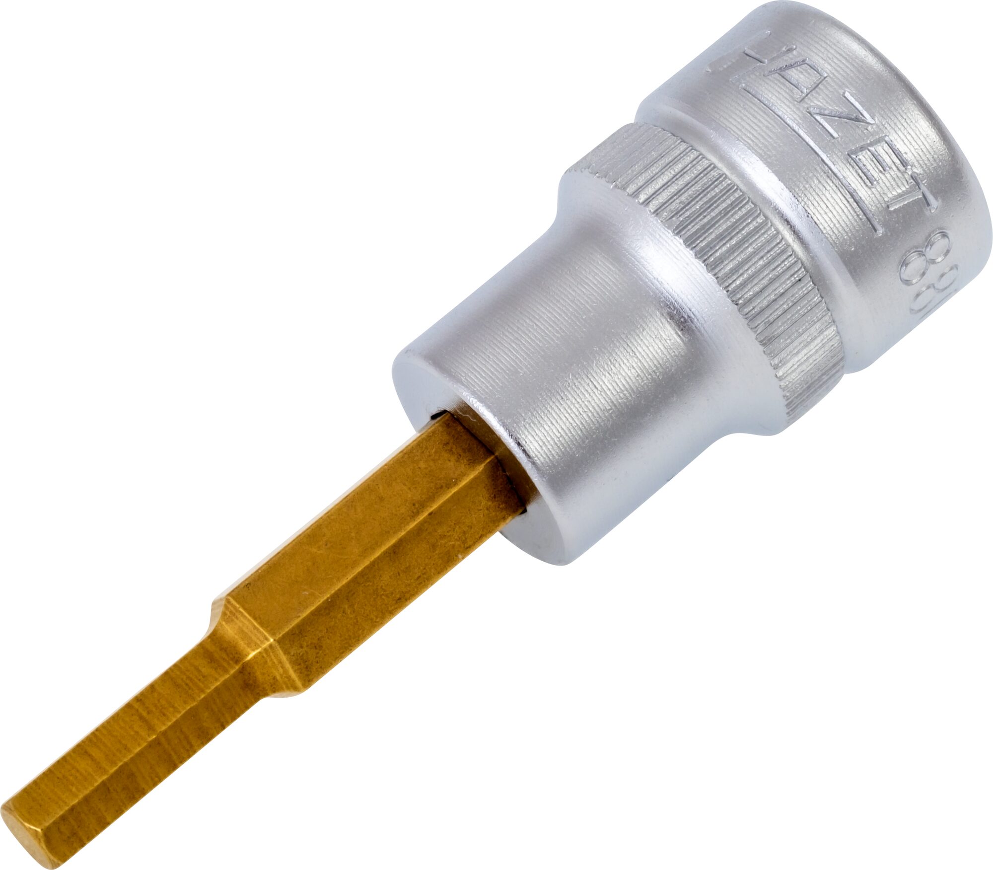 HAZET Dopsleutelbit 8801-4 · 3/8 inch (10 mm) vierkant hol · Binnen-zeskant-profiel · SW 4 mm