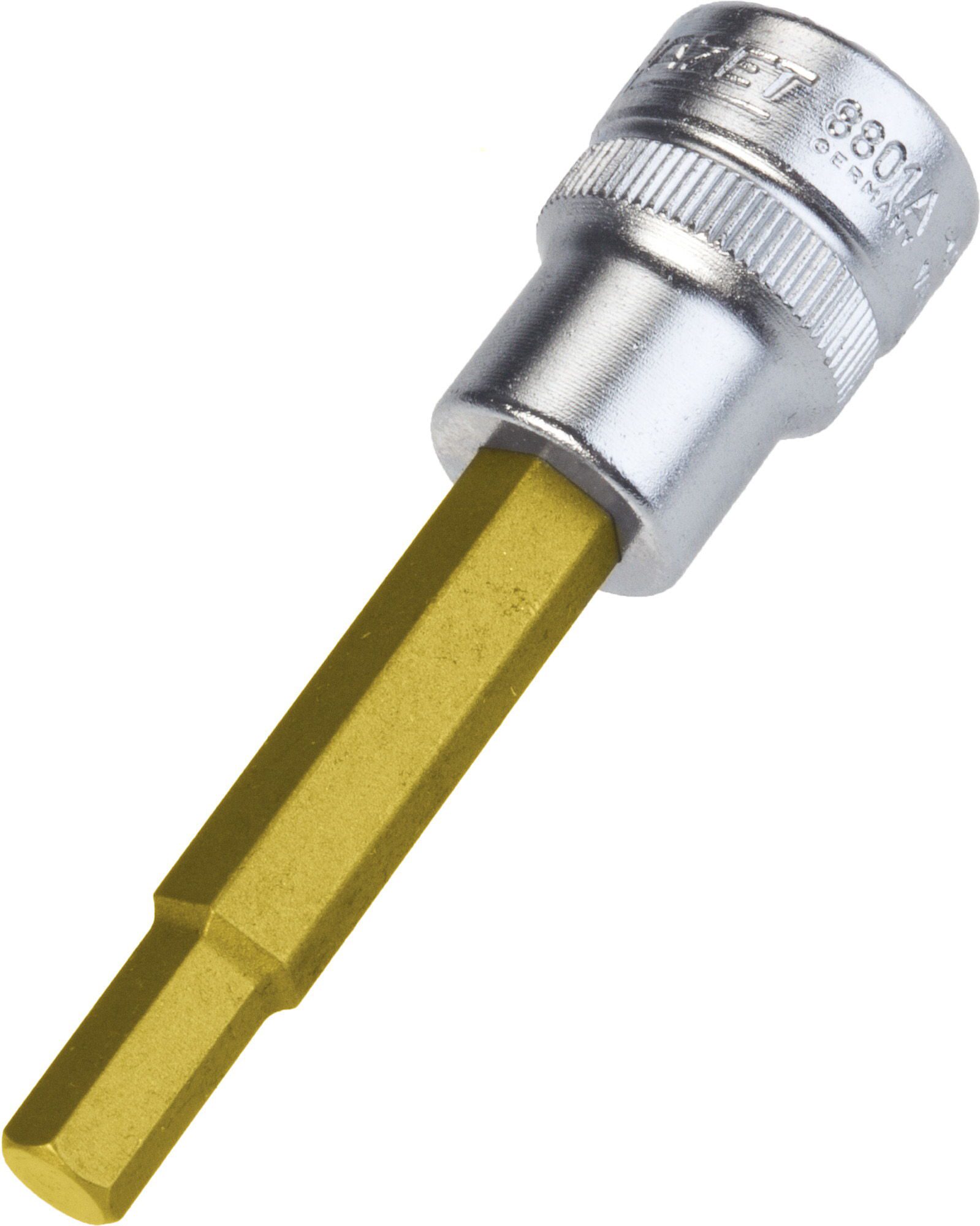 HAZET Dopsleutelbit 8801A-1/4 · 3/8 inch (10 mm) vierkant hol · Binnen-zeskant-profiel · SW 1/4?