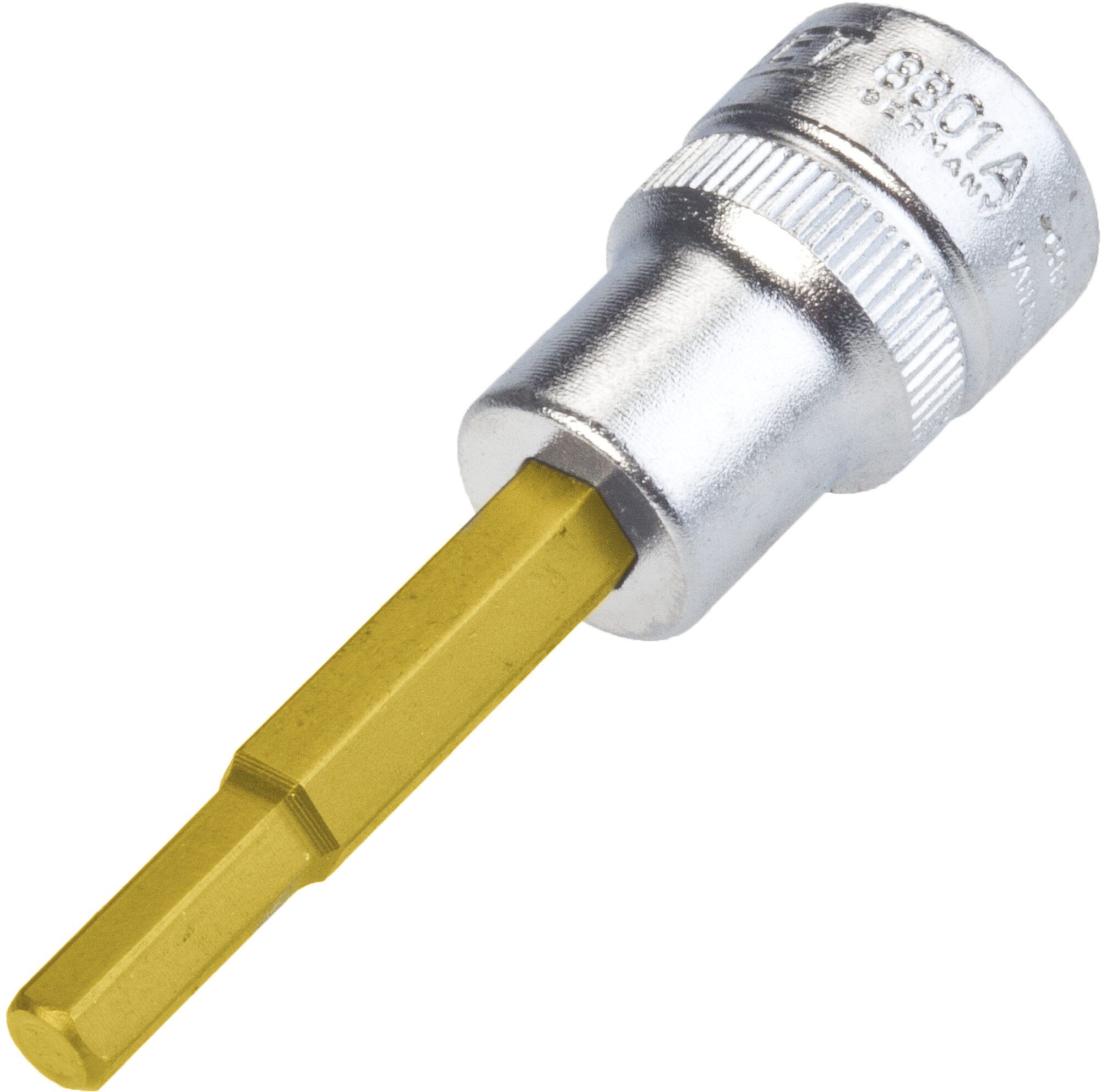 HAZET Dopsleutelbit 8801A-3/16 · 3/8 inch (10 mm) vierkant hol · Binnen-zeskant-profiel · SW 3/16?