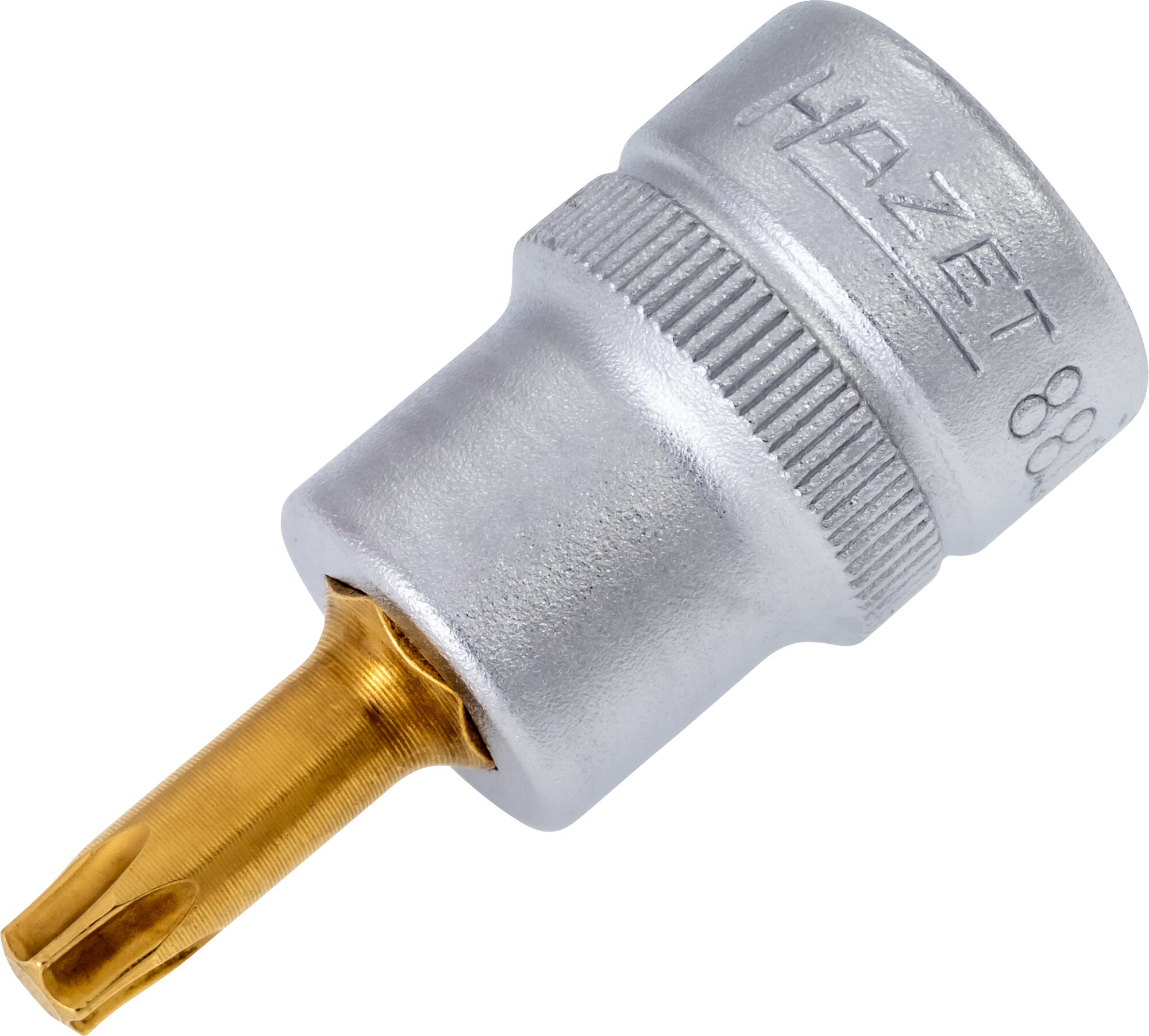 HAZET Dopsleutelbit 8802-T27 · 3/8 inch (10 mm) vierkant hol · Binnen-TORX®-profiel · SW T27