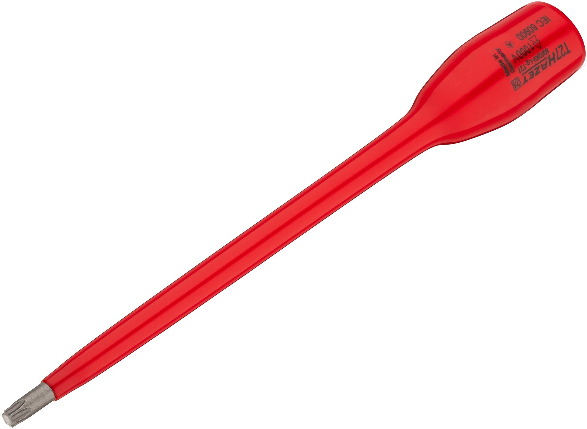 HAZET Dopsleutelbit · geïsoleerd 8802KV-LG-T27 · 3/8 inch (10 mm) vierkant hol · Binnen-TORX®-profiel · SW T27