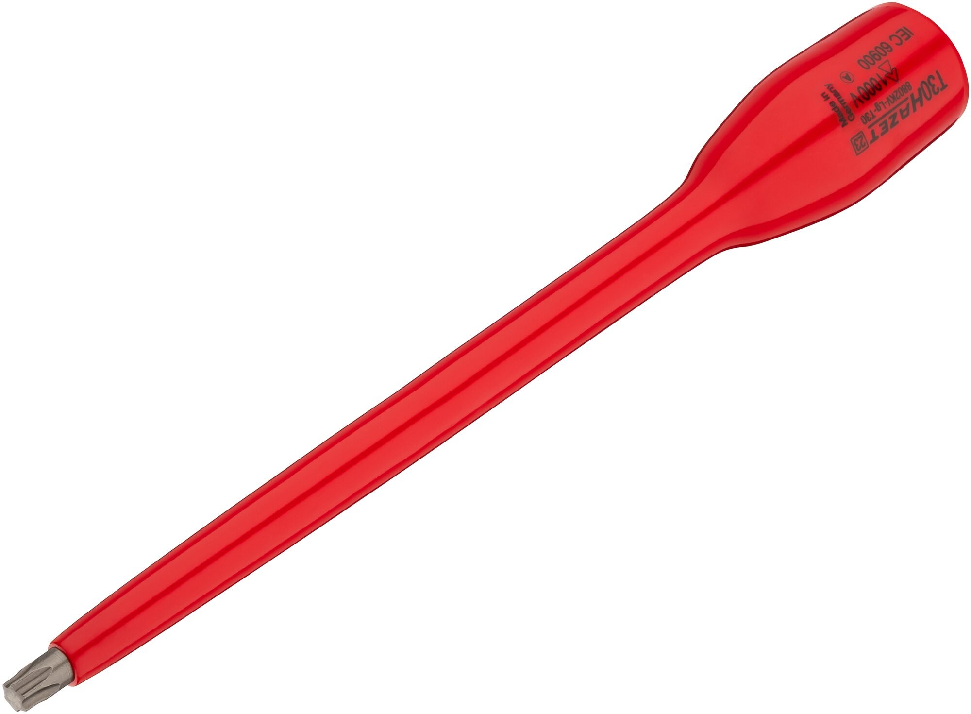 HAZET Dopsleutelbit · geïsoleerd 8802KV-LG-T30 · 3/8 inch (10 mm) vierkant hol · Binnen-TORX®-profiel · SW T30