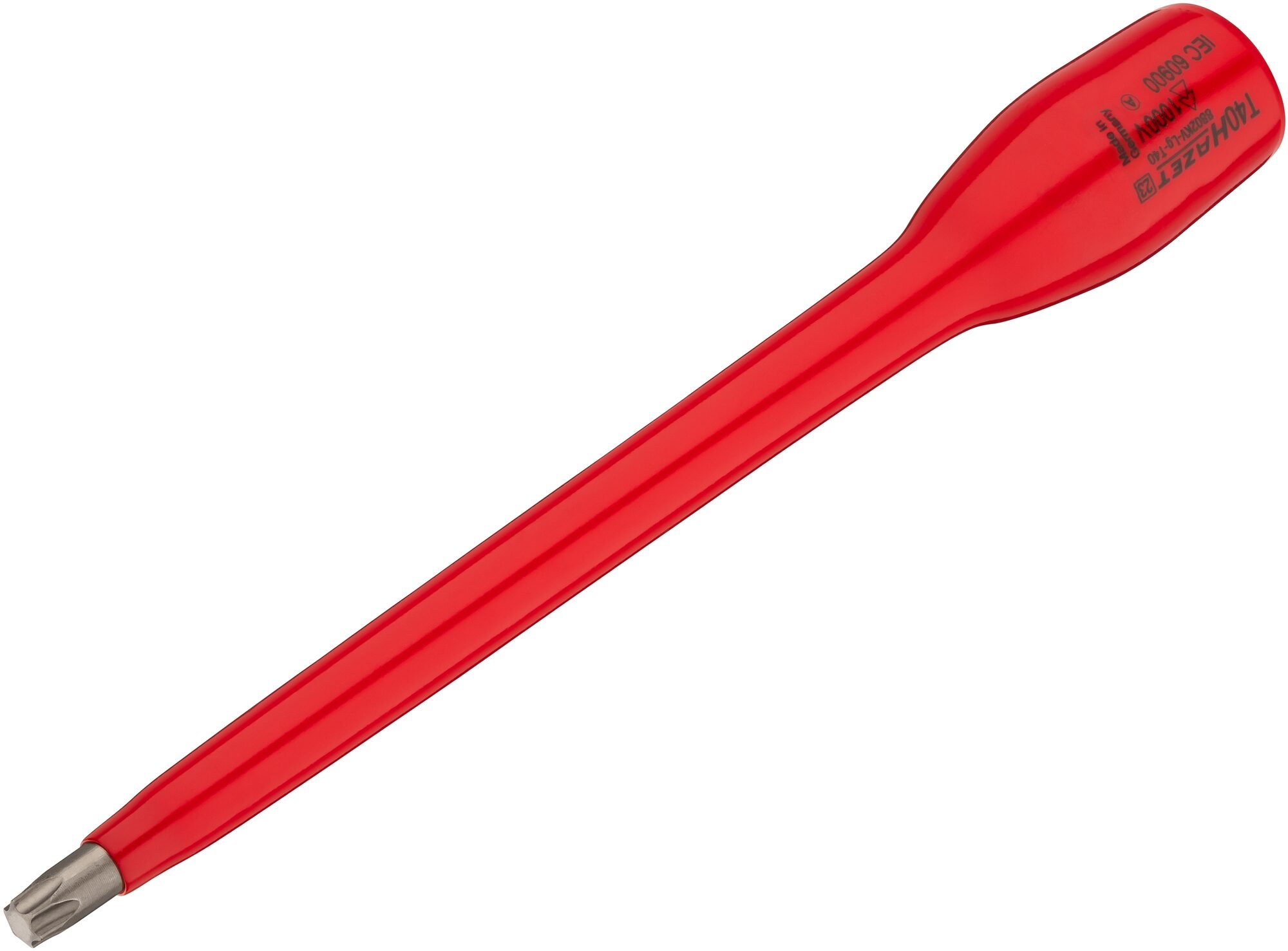 HAZET Dopsleutelbit · geïsoleerd 8802KV-LG-T40 · 3/8 inch (10 mm) vierkant hol · Binnen-TORX®-profiel · SW T40