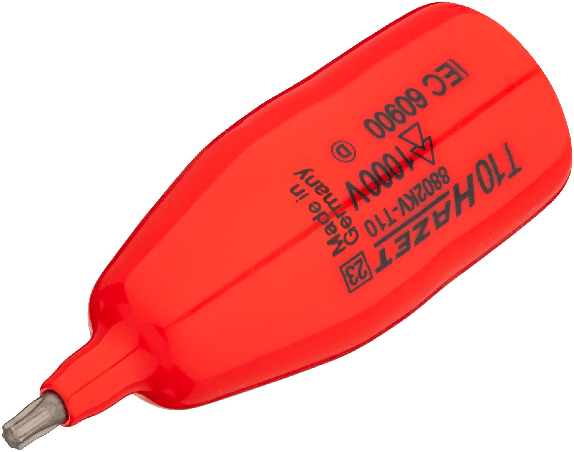 HAZET Dopsleutelbit · geïsoleerd 8802KV-T10 · 3/8 inch (10 mm) vierkant hol · Binnen-TORX®-profiel · SW T10