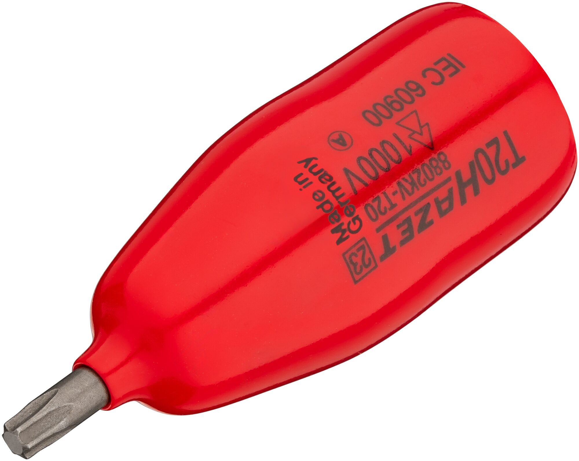 HAZET Dopsleutelbit · geïsoleerd 8802KV-T20 · 3/8 inch (10 mm) vierkant hol · Binnen-TORX®-profiel · SW T20