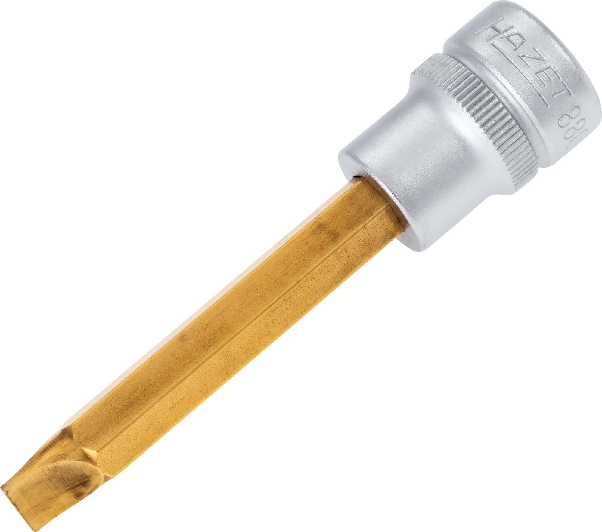 HAZET Dopsleutelbit 8803-1.2X8 · 3/8 inch (10 mm) vierkant hol · Sleufprofiel · SW 1,2 x 8 mm