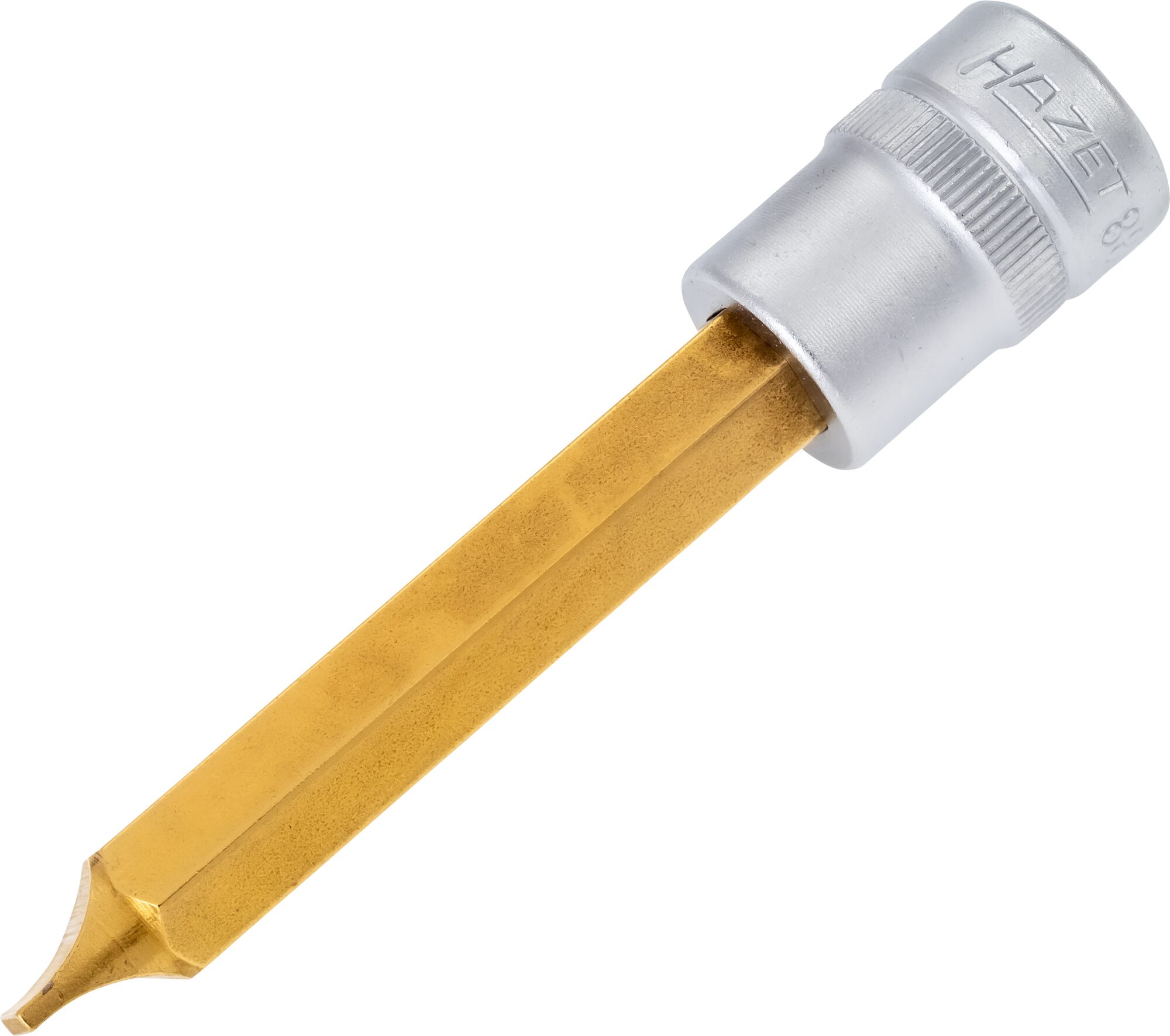 HAZET Dopsleutelbit 8803-1.6X10 · 3/8 inch (10 mm) vierkant hol · Sleufprofiel · SW 1,6 x 10 mm