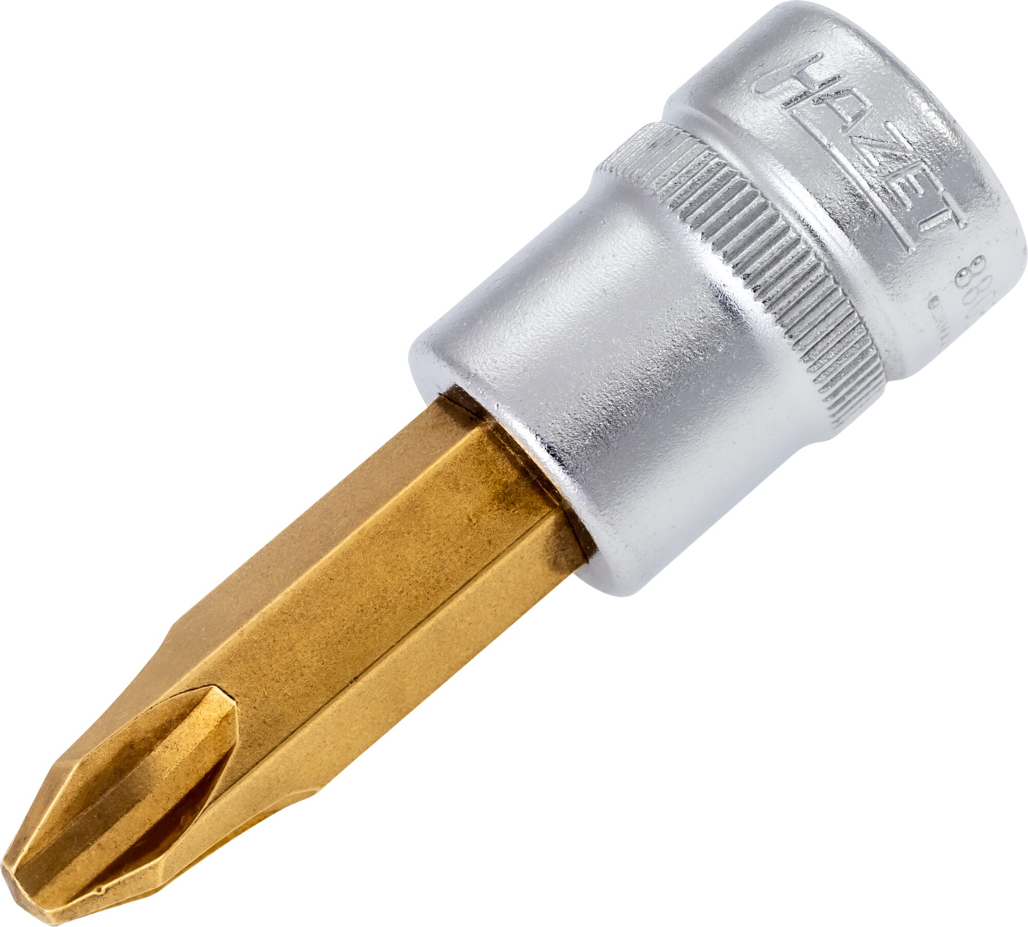 HAZET Dopsleutelbit 8806-PH4 · 3/8 inch (10 mm) vierkant hol · Kruiskop profiel PH · SW PH4