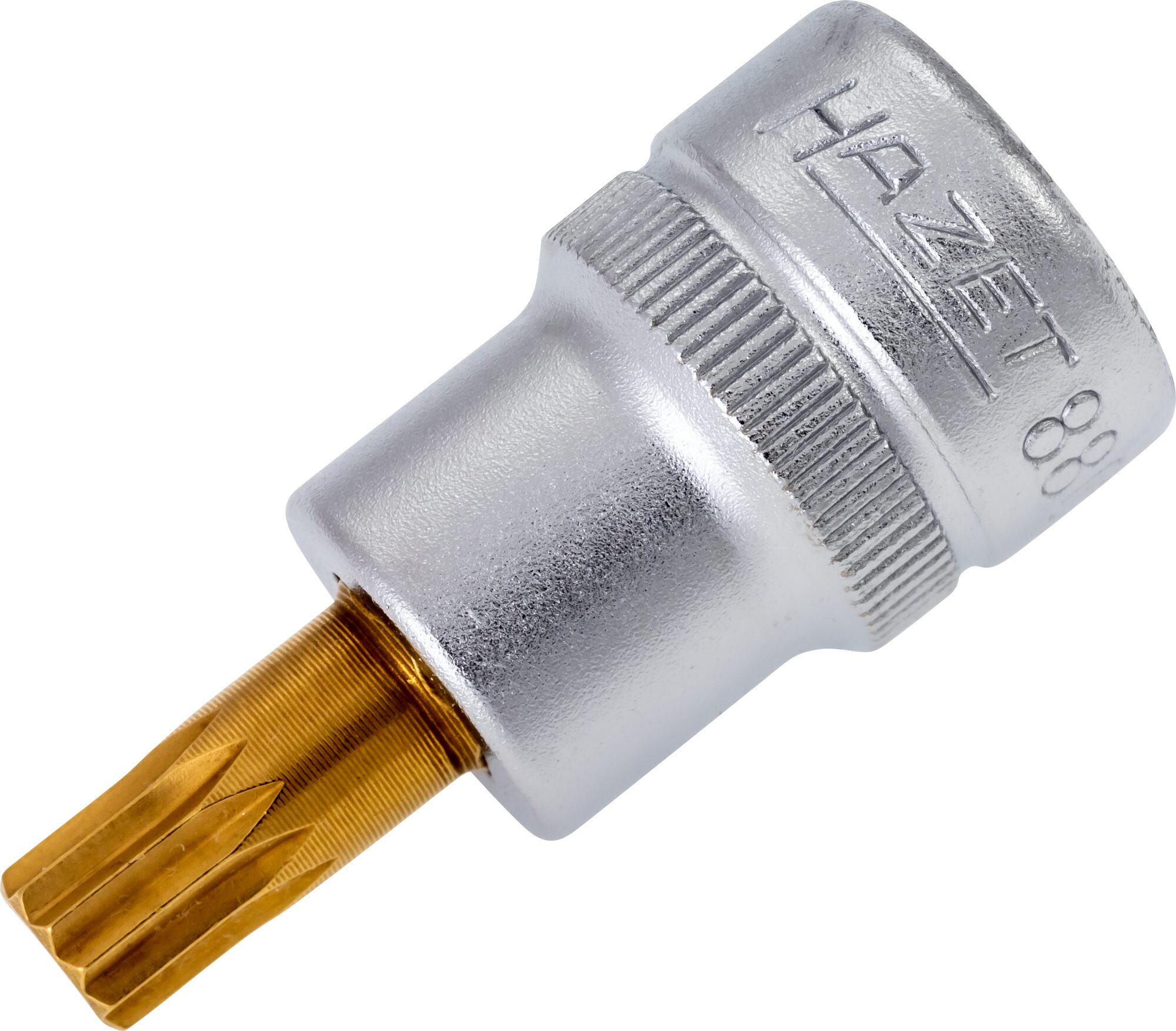 HAZET Dopsleutelbit 8808-8 · 3/8 inch (10 mm) vierkant hol · Binnenveeltandprofiel XZN · SW M8