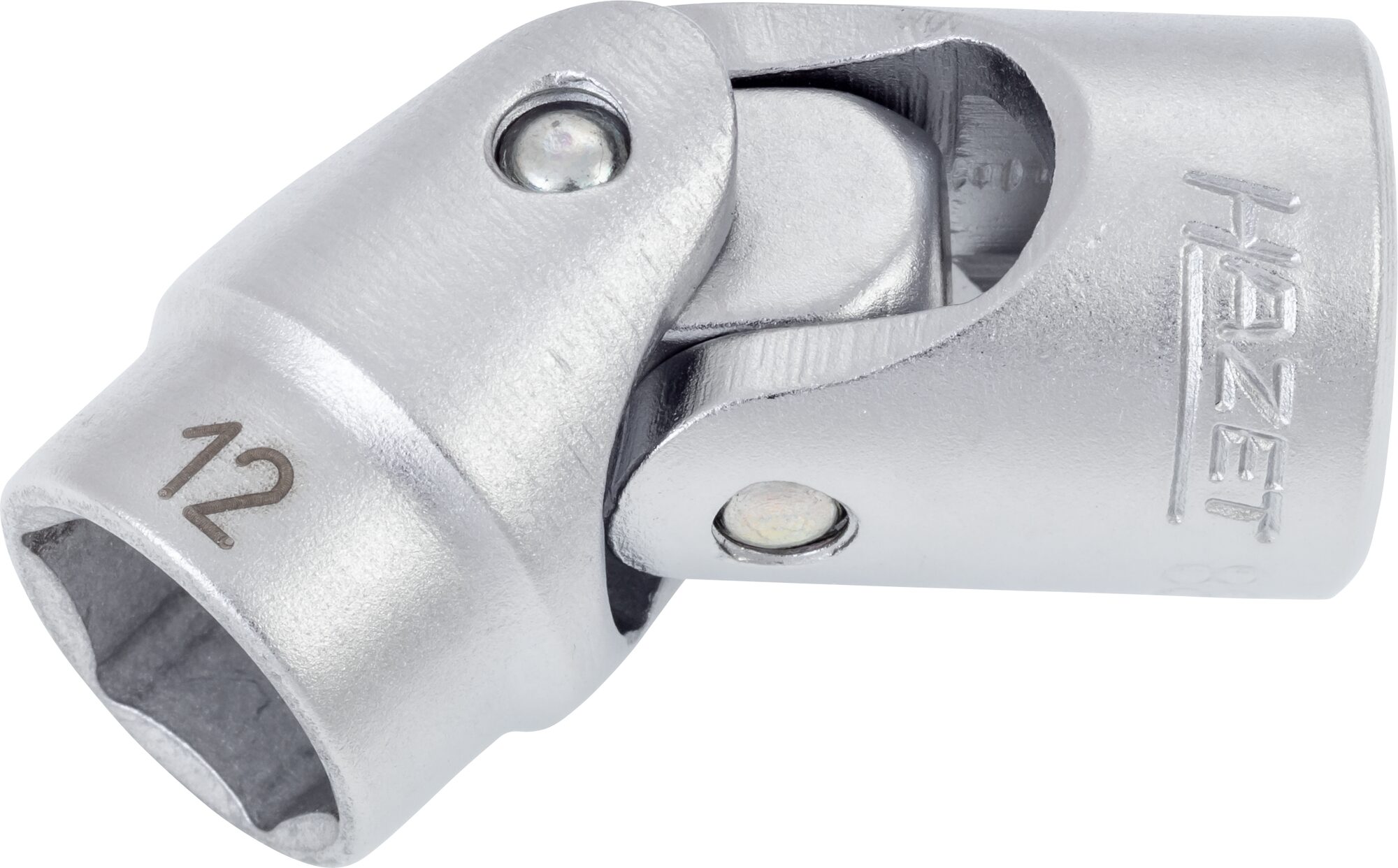 HAZET Scharnierende dopsleutel 880G-12 · 3/8 inch (10 mm) vierkant hol · Buiten-zeskant-tractieprofiel · SW 12 mm