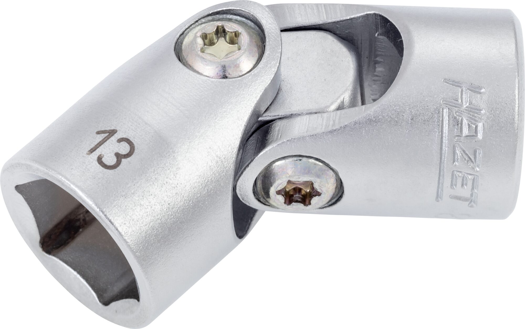HAZET Scharnierende dopsleutel 880G-13 · 3/8 inch (10 mm) vierkant hol · Buiten-zeskant-tractieprofiel · SW 13 mm