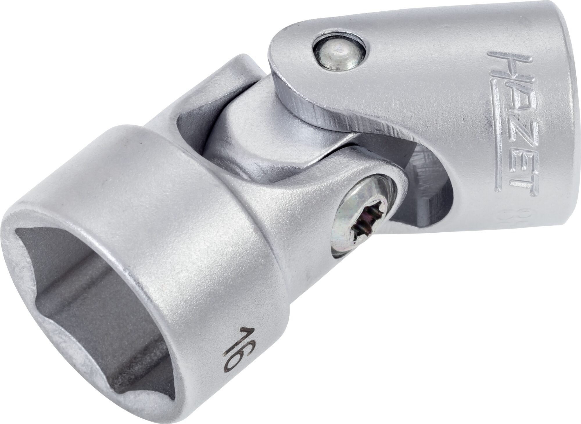 HAZET Scharnierende dopsleutel 880G-16 · 3/8 inch (10 mm) vierkant hol · Buiten-zeskant-tractieprofiel · SW 16 mm