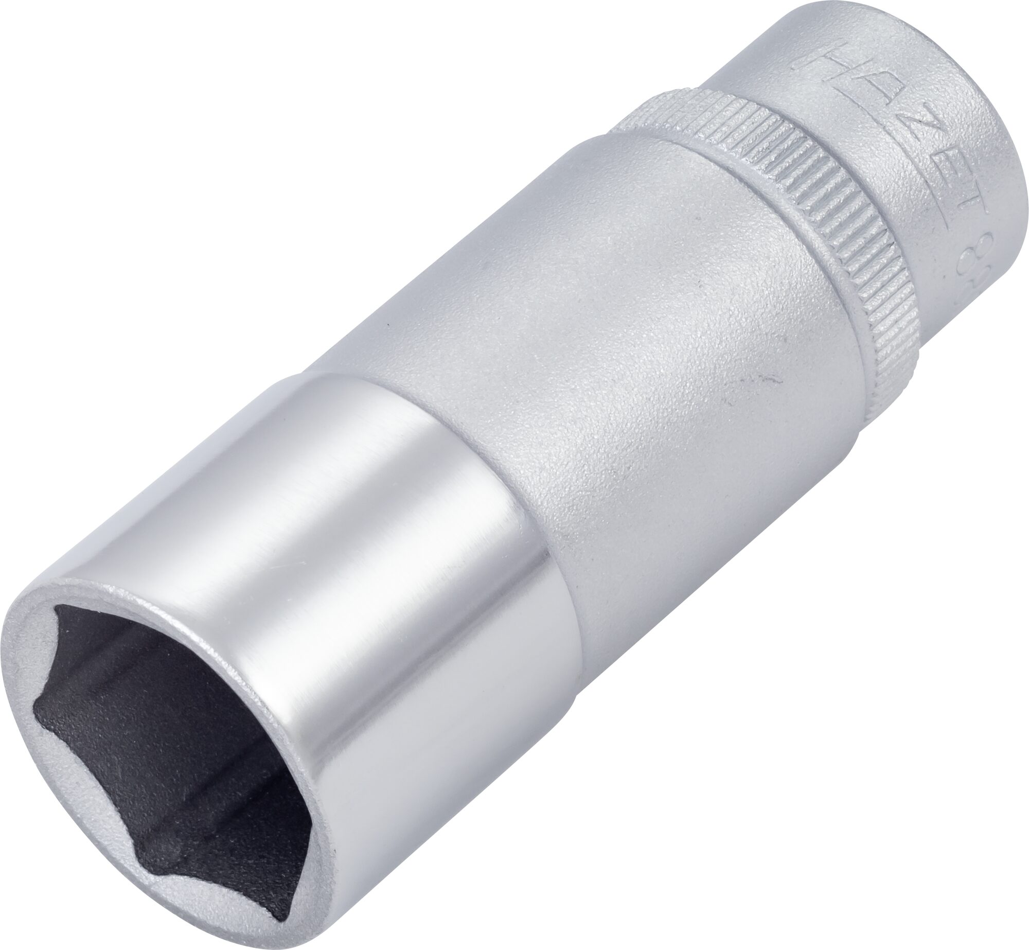 HAZET Dopsleutel 880LG-17 · 3/8 inch (10 mm) vierkant hol · Buiten-zeskant-tractieprofiel · SW 17 mm
