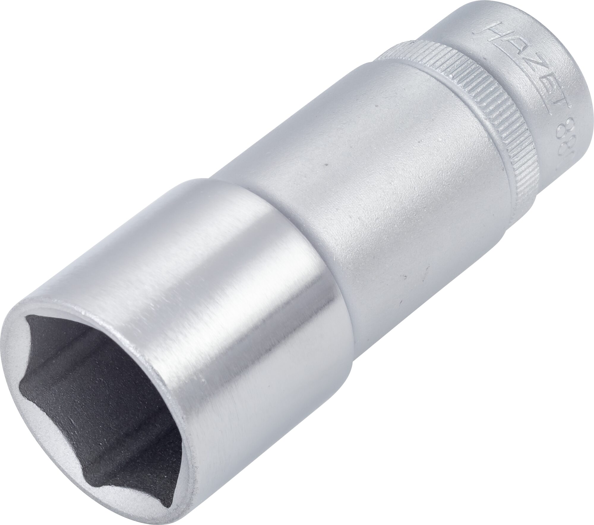 HAZET Dopsleutel 880LG-21 · 3/8 inch (10 mm) vierkant hol · Buiten-zeskant-tractieprofiel · SW 21 mm