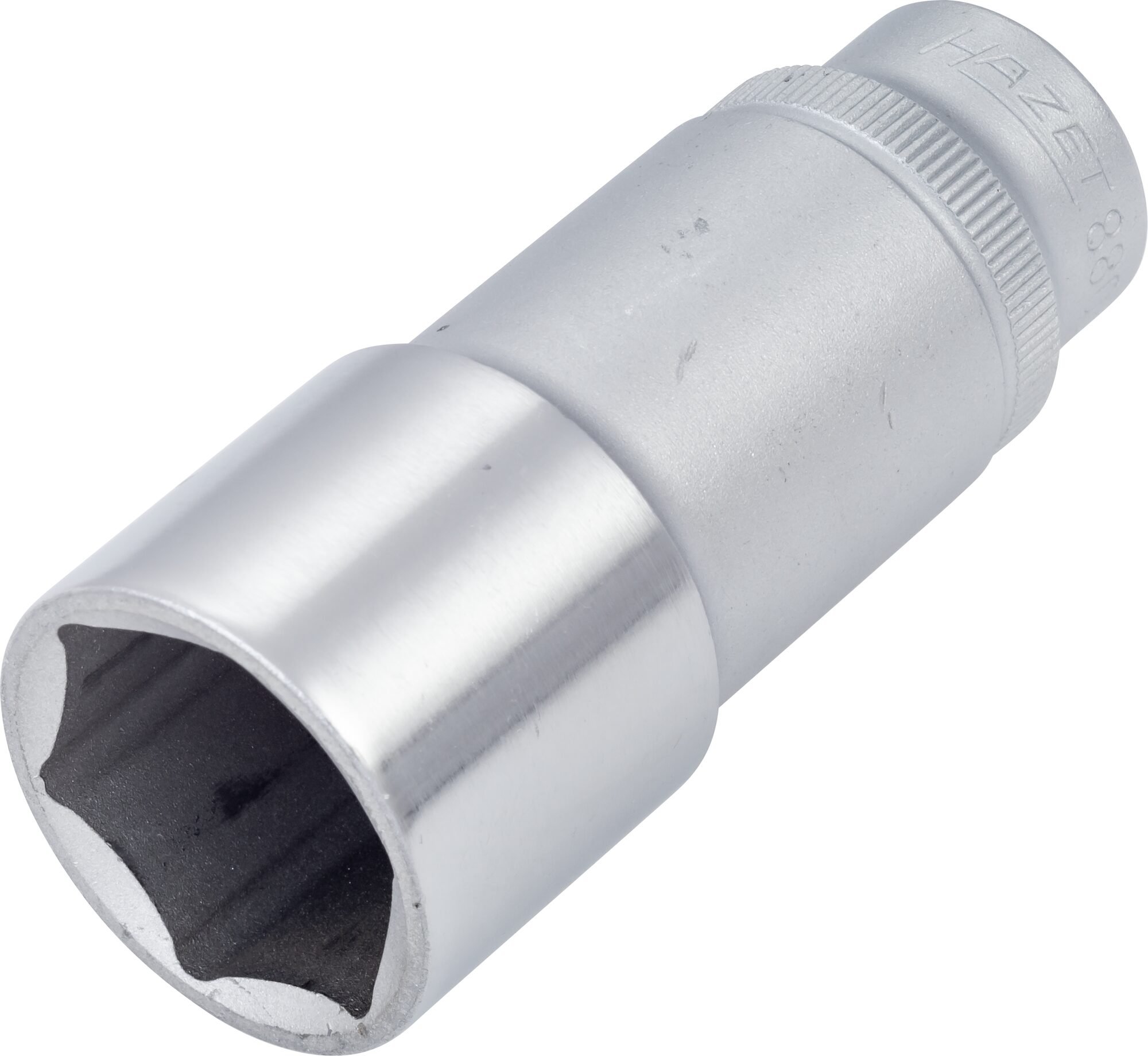 HAZET Dopsleutel 880LG-22 · 3/8 inch (10 mm) vierkant hol · Buiten-zeskant-tractieprofiel · SW 22 mm