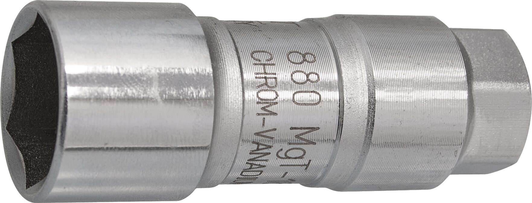 HAZET Bougiedopsleutel 880MGT-18 · 3/8 inch (10 mm) vierkant hol · Buiten-zeskant-profiel · SW 18 mm