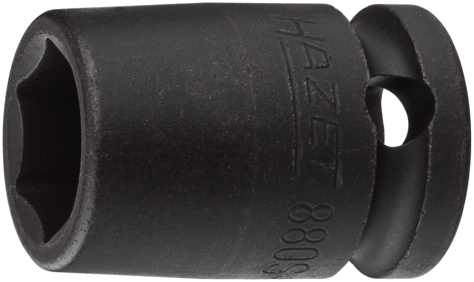 HAZET Krachtdopsleutel 880S-12 · 3/8 inch (10 mm) vierkant hol · Buiten-zeskant-tractieprofiel · SW 12 mm