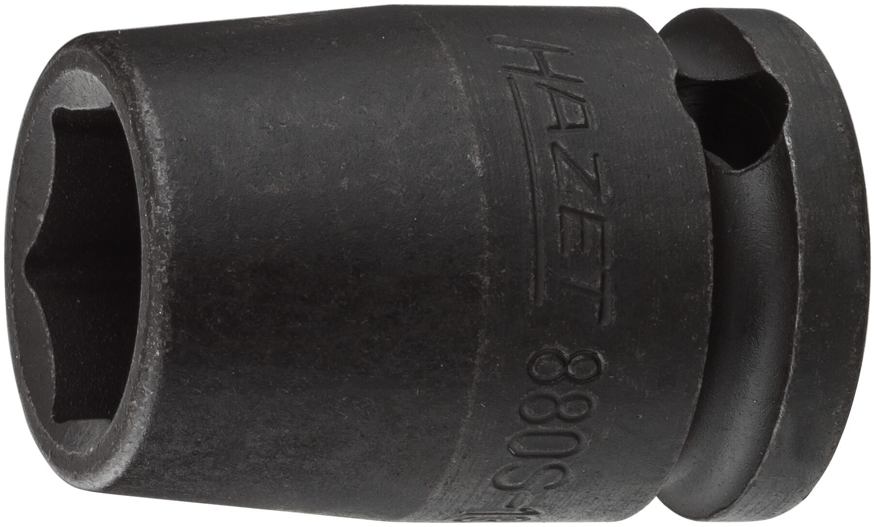 HAZET Krachtdopsleutel 880S-13 · 3/8 inch (10 mm) vierkant hol · Buiten-zeskant-tractieprofiel · SW 13 mm