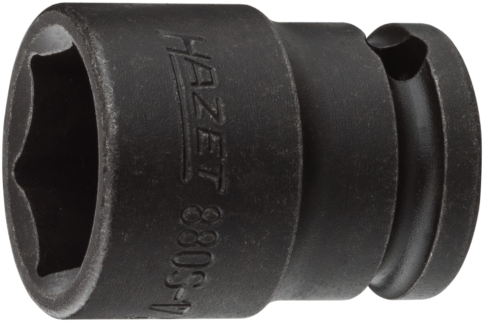 HAZET Krachtdopsleutel 880S-17 · 3/8 inch (10 mm) vierkant hol · Buiten-zeskant-tractieprofiel · SW 17 mm