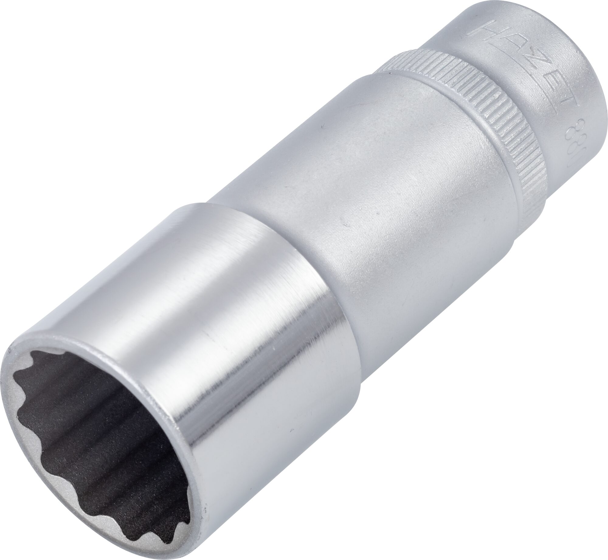 HAZET Dopsleutel 880TZ-19 · 3/8 inch (10 mm) vierkant hol · Buitentwaalfkant tractieprofiel · SW 19 mm