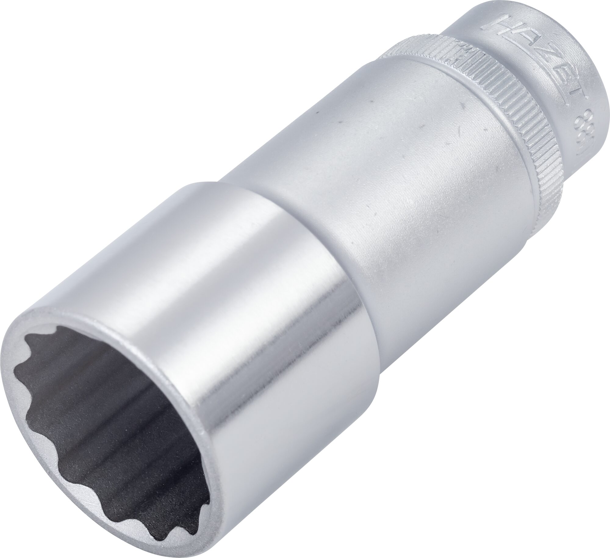HAZET Dopsleutel 880TZ-22 · 3/8 inch (10 mm) vierkant hol · Buitentwaalfkant tractieprofiel · SW 22 mm