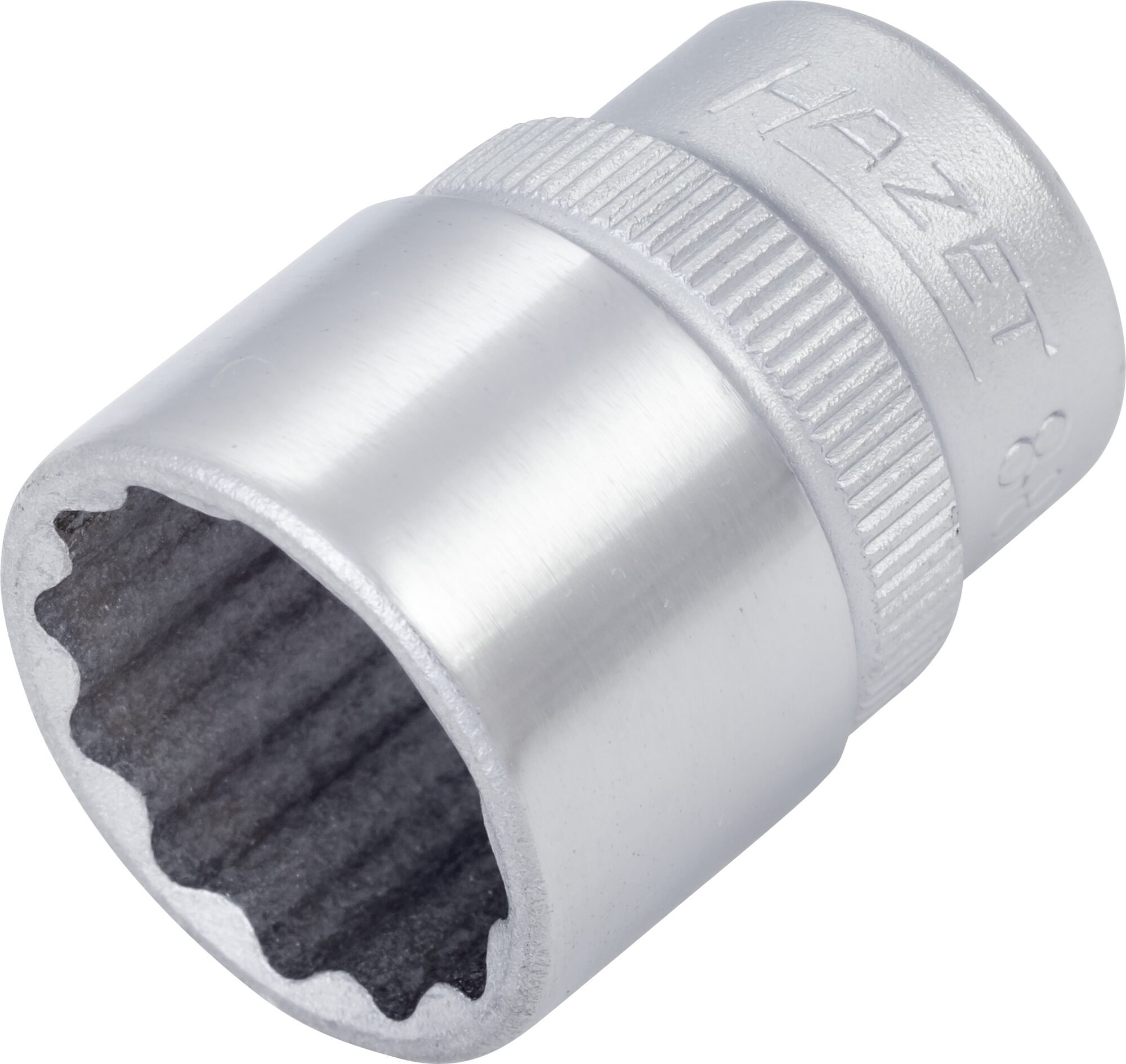 HAZET Dopsleutel 880Z-16 · 3/8 inch (10 mm) vierkant hol · Buitentwaalfkant tractieprofiel · SW 16 mm