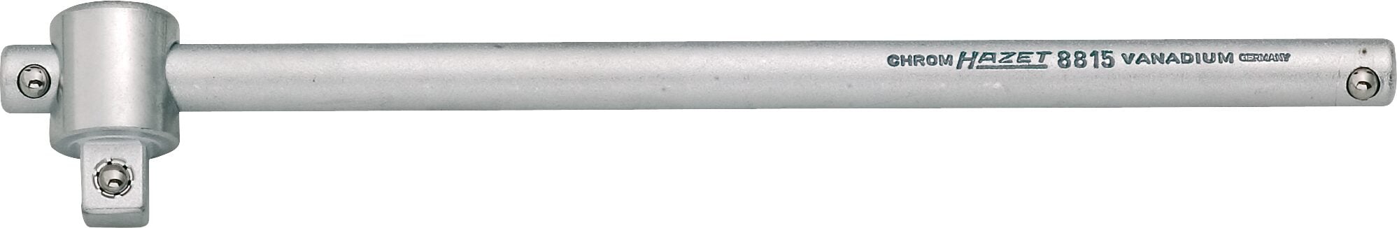 HAZET Dwarsgreep 8815 · 3/8 inch (10 mm) vierkant massief · Lengte: 198 mm