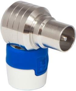 Enzo Hirschmann KOSWI5 IEC-connector male haaks 2300100