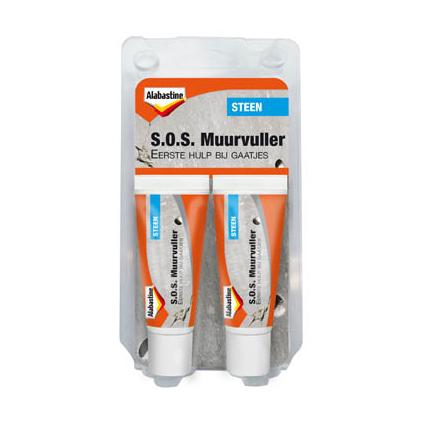 Alabastine Sos Muurvuller 2 X 20 Ml - 5209884 - 5209884